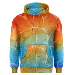 Leaf Color Sam Rainbow Men s Pullover Hoodie by Mariart