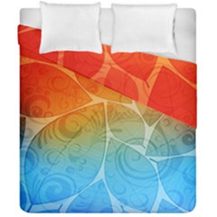 Leaf Color Sam Rainbow Duvet Cover Double Side (california King Size) by Mariart