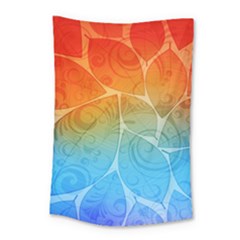 Leaf Color Sam Rainbow Small Tapestry by Mariart