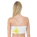 Line Painting Yellow Star Bandeau Top View2