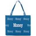 Money White Blue Color Mini Tote Bag View1