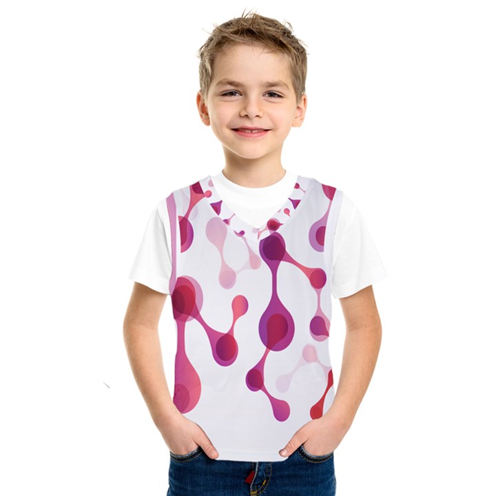 Molecular New Pink Purple Kids  SportsWear