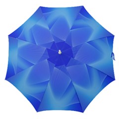 Line Net Light Blue White Chevron Wave Waves Straight Umbrellas