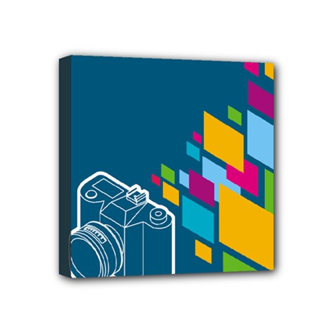 Photography Potraite Panorama Mini Canvas 4  X 4  by Mariart