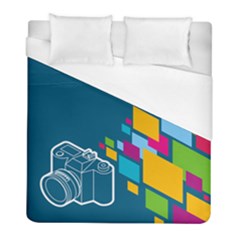 Photography Potraite Panorama Duvet Cover (full/ Double Size) by Mariart