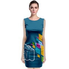 Photography Potraite Panorama Classic Sleeveless Midi Dress by Mariart