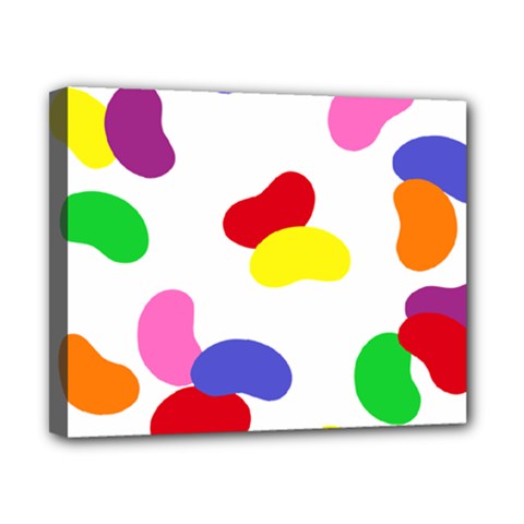 Seed Beans Color Rainbow Canvas 10  X 8  by Mariart