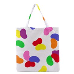 Seed Beans Color Rainbow Grocery Tote Bag by Mariart