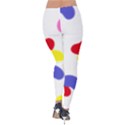 Seed Beans Color Rainbow Velvet Leggings View2