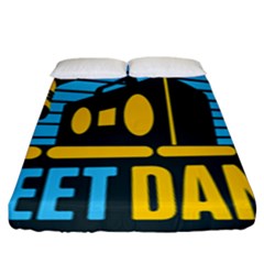 Street Dance R&b Music Fitted Sheet (king Size) by Mariart