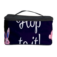 Rabbit Bunny Pink Purple Easter Animals Cosmetic Storage Case