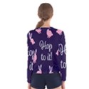 Rabbit Bunny Pink Purple Easter Animals Women s Long Sleeve Tee View2