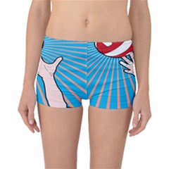 Volly Ball Sport Game Player Boyleg Bikini Bottoms by Mariart