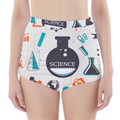 Science Chemistry Physics High-waisted Bikini Bottoms by Mariart