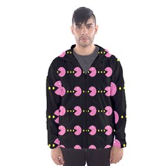 Wallpaper Pacman Texture Bright Surface Hooded Wind Breaker (men) by Mariart