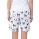 Pug dog pattern Women s Basketball Shorts View2