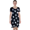 Pug dog pattern Short Sleeve Nightdress View1