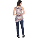 Colorful abstract floral background Sleeveless Tunic View2