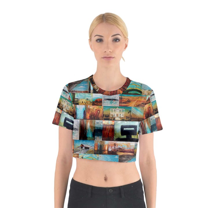 Australiana Maximum Cotton Crop Top