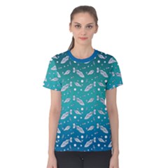 Under The Sea Paisley Women s Cotton Tee