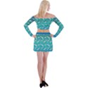 Under The Sea Paisley Off Shoulder Top with Skirt Set View2