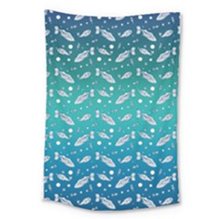 Under The Sea Paisley Large Tapestry