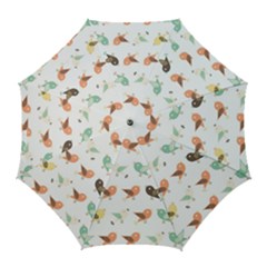 Assorted Birds Pattern Golf Umbrellas by linceazul