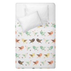 Assorted Birds Pattern Duvet Cover Double Side (single Size)