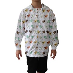 Assorted Birds Pattern Hooded Wind Breaker (kids) by linceazul