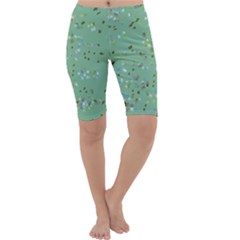 Forest Birds Cropped Leggings 