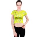 Sunny Flight Crew Neck Crop Top View1