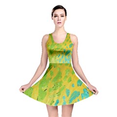 Grass Life Reversible Skater Dress by arash1