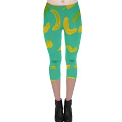 Yellow Creatures Capri Leggings 