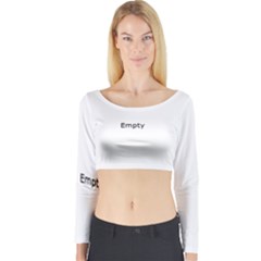 In The Sun Long Sleeve Crop Top (tight Fit)