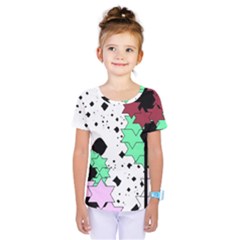 Star Flowers                Kids  One Piece Tee