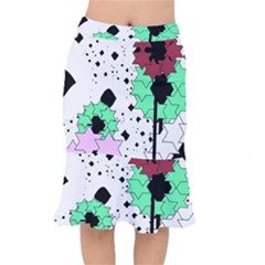 Star Flowers                 Short Mermaid Skirt