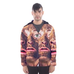 Shitfaced Hooded Wind Breaker (men) by RakeClag