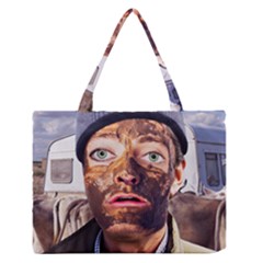 Shitfaced Medium Zipper Tote Bag by RakeClag