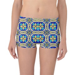 60s Retro Print Designs1 Boyleg Bikini Bottoms