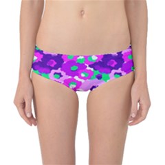 Violet Blossoms Classic Bikini Bottoms