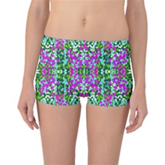 Bohemia Print Designs 4 Boyleg Bikini Bottoms