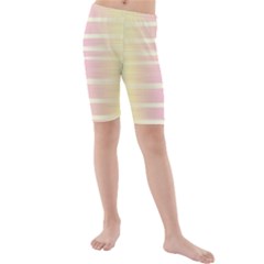 Stripes Print Designs 4 Kids  Mid Length Swim Shorts