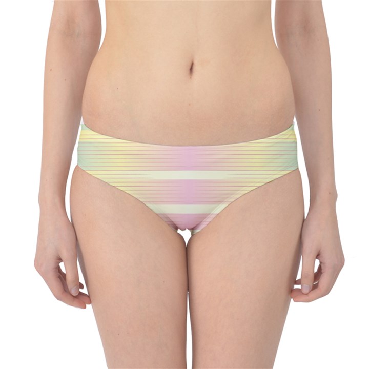 Stripes Print Designs 4 Hipster Bikini Bottoms