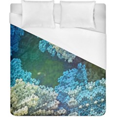 Fractal Formula Abstract Backdrop Duvet Cover (California King Size)