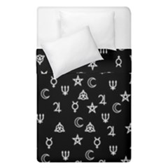 Witchcraft Symbols  Duvet Cover Double Side (single Size)