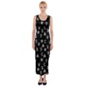 Witchcraft symbols  Fitted Maxi Dress View1