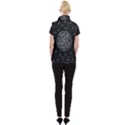 Witchcraft symbols  Women s Button Up Puffer Vest View2