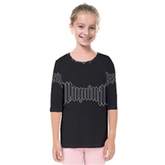 Illuminati Kids  Quarter Sleeve Raglan Tee