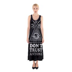 Illuminati Sleeveless Maxi Dress by Valentinaart