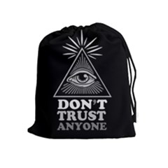 Illuminati Drawstring Pouches (extra Large) by Valentinaart